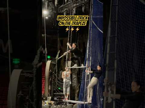 Rarely can anyone do this! 😬🙌🏼 #extremesports #performence #acrobatics #gymnast #trapeze