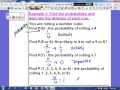 Probability Concepts and Calculations