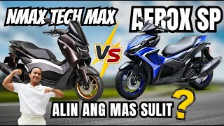 Yamaha Aerox SP vs. Nmax Tech Max Alin ang Mas Sulit?