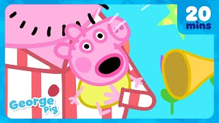 George Pig Has To Deal With A Noisy Baby! 🚨 Peppa Pig Full Episodes | 20 Minutes