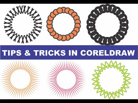 Corel Draw Tips and Tricks how to fit object to path...