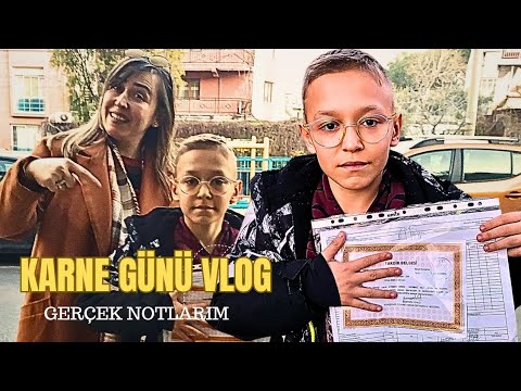 KARNE GÜNÜ VLOG !! GERÇEK NOTLARIM !!ÇALIŞMA RUTİNİM!!