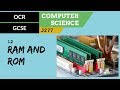 Understanding Computer Memory: RAM and ROM
