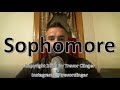 Understanding the Video on Pronouncing 'Sophomore'