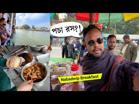 নবদ্বীপে Daal Puri, পাঁচুর লাল দই, খেঁজুর রস 😍 Nabadwip Ride 2025 EP3