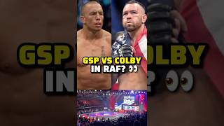 Colby Covington On Potentially Facing Georges St-Pierre in RAF #shorts #ufc #mma