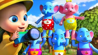 Ek Mota Hathi | एक मोटा हाथी | Hathi Raja Kahan Chale | Rhymes for Kids in Hindi | LooLoo Kids Hindi