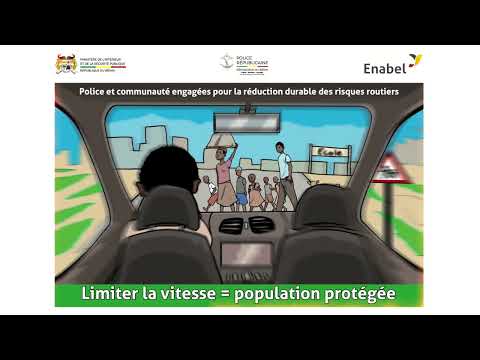 Bénin : lancement de la campagne de sécurité routière  par la police républicaine avec l'appui du projet PAOP