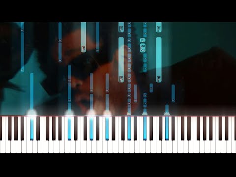 The Weeknd x Will Adagio - Dancing In The Flames (majestic piano cover) | Piano Tutorial