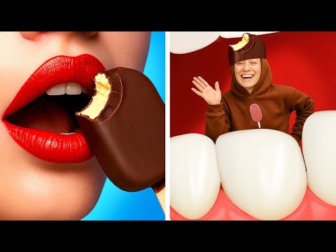 WAS WÄRE, WENN LEBENSMITTEL MENSCHEN WÄREN? Lustige Sketche und Gadget-Tricks von 123 GO! GOLD