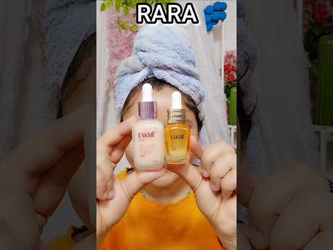LAKME 9TO5 CC tinted Serum with Lakme 9to5 Vitamin c serum with lakme 9to5 hilighter #rara #skincare