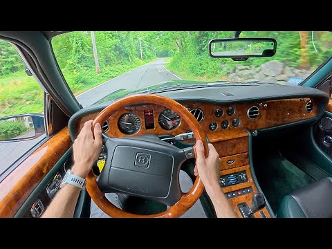 1996 Bentley Turbo R SE -  Driving the Sporty Luxury Barge That Saved The Brand (POV Binaural Audio)