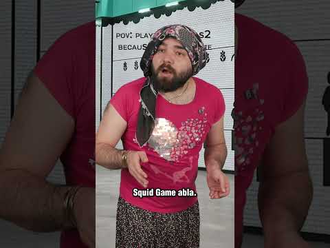Zengin Temizlikçi Behiye Abla Squid Game’de Temizlik Yapar / Oktay Şenol Skeç