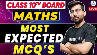 Class 10th Maths Board Exam 2023-24 | Most Expected Mcq's | By Shahbaz Sir @SinghkoriEducation10
