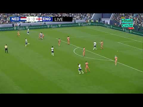 ?LIVE : Netherlands vs England  | SEMIFINAL | UEFA EURO 2024 | PES 21 Simulation Gameplay