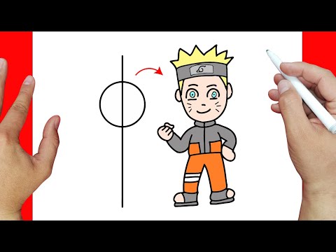 Truco para Dibujar a Naruto Facilmente | Dibujos fáciles