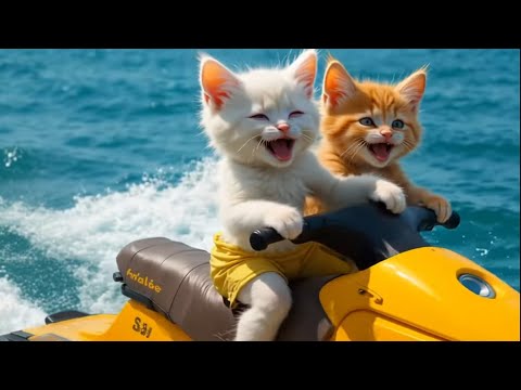 KITTY ADVENTURES 😻🙀 #cats #shorts #cutecat #catlovers #aicat #cartoon #funny #catvideos