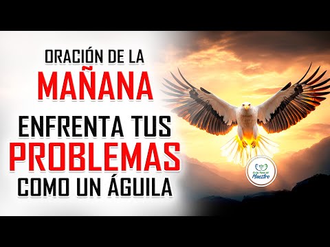 Oración de la MAÑANA para poner tu DÍA en las MANOS DE DIOS: ENFRENTA TUS PROBLEMAS COMO UN ÁGUILA