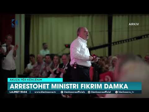 Akuza për kërcënim - Arrestohet ministri Fikrim Damka