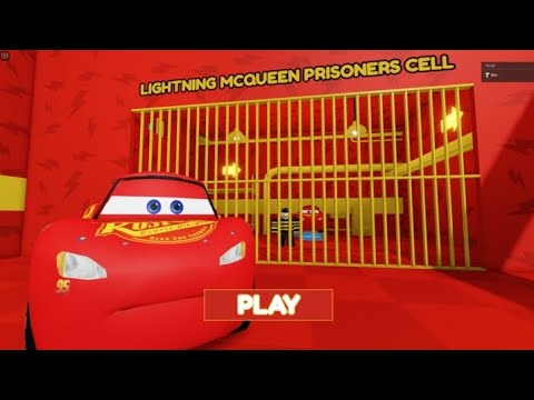 LIGHTNING MCQUEEN'S PRISON RUN! (Obby)#roblox #scarryobby