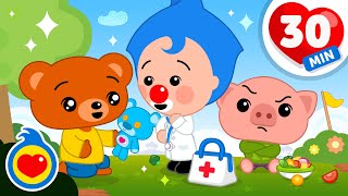 ¡Gracias, Señor Doctor! 🩺❤️ Y Más Canciones Infantiles Sobre Hábitos Positivos (15 Min) | Plim Plim