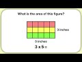 Area of Rectangles Concepts