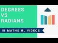 Radians and Degrees in Graphing