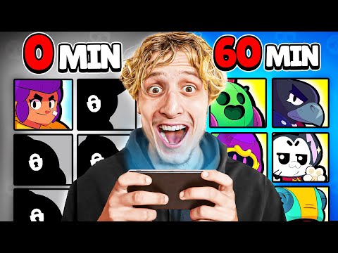 1 HEURE pour débloquer TOUS LES BRAWLERS sur Brawl Stars