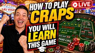 HOW TO PLAY CRAPS! GAMBLING SCHOOL ASK ME ANYTHING ABOUT THIS GAME! #vegas #craps #allcasinoaction