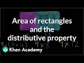 Calculating Area Using the Distributive Property
