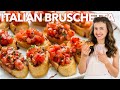 Bruschetta Preparation and Ingredients