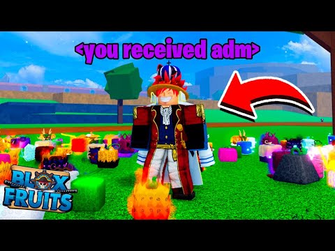 ME TORNEI ''ADM'' no BLOXFRUITS e FIZ CHOVER FRUTAS INFINITAS