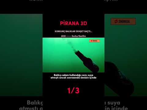 Tehlikeli Pirana Balığı İnsanların Arasına Sızdı! #film #dizi #sinema