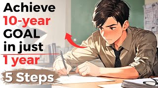 The secret to achieving a 10-year GOAL in 1 year | Best Motivational Video