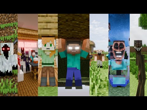 Best Minecraft Animation Shorts On My Channel @TechnooRon  | Minecraft Animation