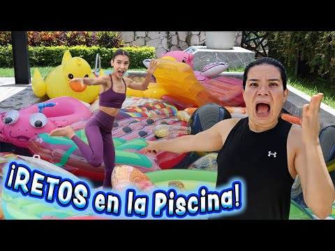 RETOS en LA PISCINA | Ana Emilia