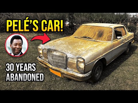 PELÉ'S CAR! WASHING THE CAR OF THE GREATEST SOCCER PLAYER IN HISTORY! 🤩