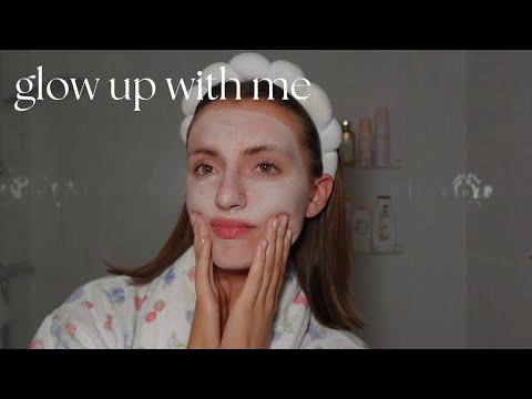 VLOGMAS DAY 5 | glow up with me, holiday prep, self care evening