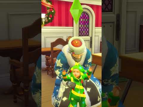 Ein BABY mit dem WEIHNACHTSMANN bekommen?! 🎅🎄😱 #shorts #short #weihnachten #sims4 #reaction