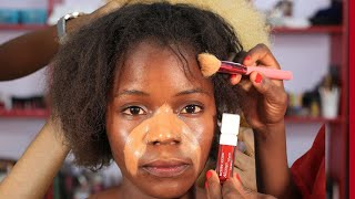 OMG😱 VIRAL ⬆️ MAKEUP TRANSFORMATION  👆100M VIEWS VIDEO  ⬆️ UNBELIEVABLE ⬆️😱 DARK SKIN  MAKEUP 😱