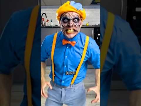 Is this  Blippi from Minecraft? 🙀 #funny #funnycats #pets #cattomemes #cute #kittypets #shorts