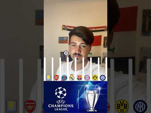 فلتر تحدي توقع دوري الأبطال أوروبا
