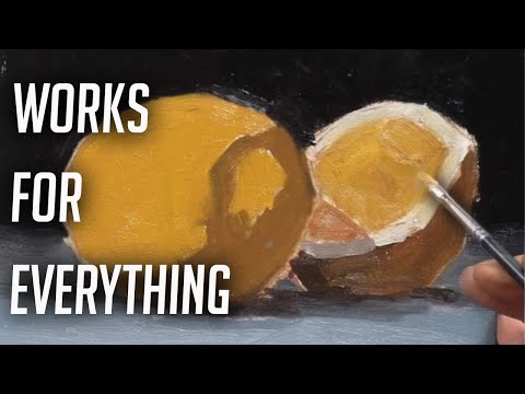 A Simple Oil Painting Method I’m Never Too Good to Practice | Full Demonstration