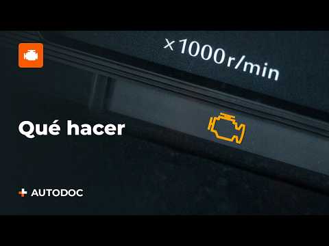 Luz de CHECK ENGINE encendida - guía paso a paso sobre qué hacer