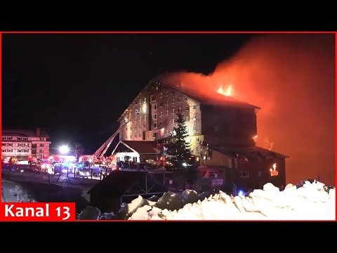 Live from Bolu province after Turkey’s interior minister said fire in ski resort killed 66 people