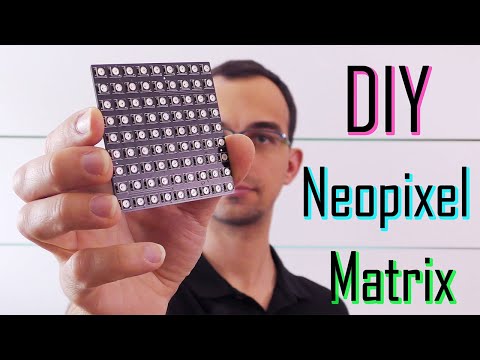 How to make your own LED Display 🚥 [WS2812B Neopixel]