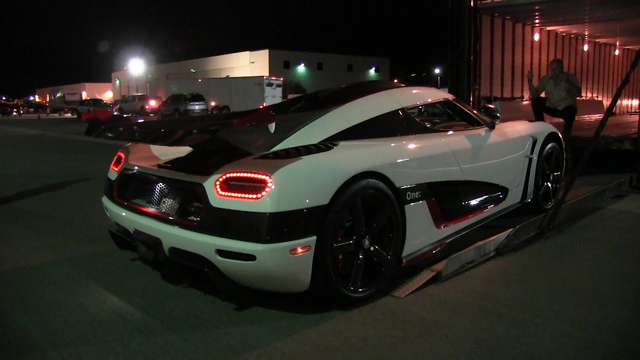 Loading up the Koenigsegg One: 1 The World's First Megacar