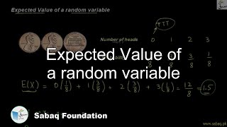 Expected Value of a random variable