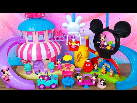 68 Minutes Satisfying with Unboxing Minnie Mouse House Playset, Disney Toys Collection Review | ASMR