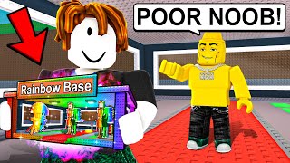 He Thought I Was A Noob, So I Showed My RAINBOW BASE (Steal A Brainrot)